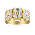 1.5 Carat Emerald Semi Mount Ring