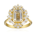 1.5 Carat Emerald Semi Mount Ring