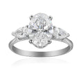 2 Carat Oval Semi Mount Ring