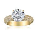 1.5 Carat Round Semi Mount Ring