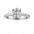 1 Carat Round Semi Mount Ring
