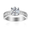 1 Carat Round Engagement Ring