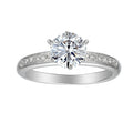 1.5 Carat Round Engagement Ring
