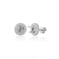 0.5 Carat Round Semi Mount Earrings