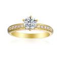 0.5 Carat Round Engagement Ring
