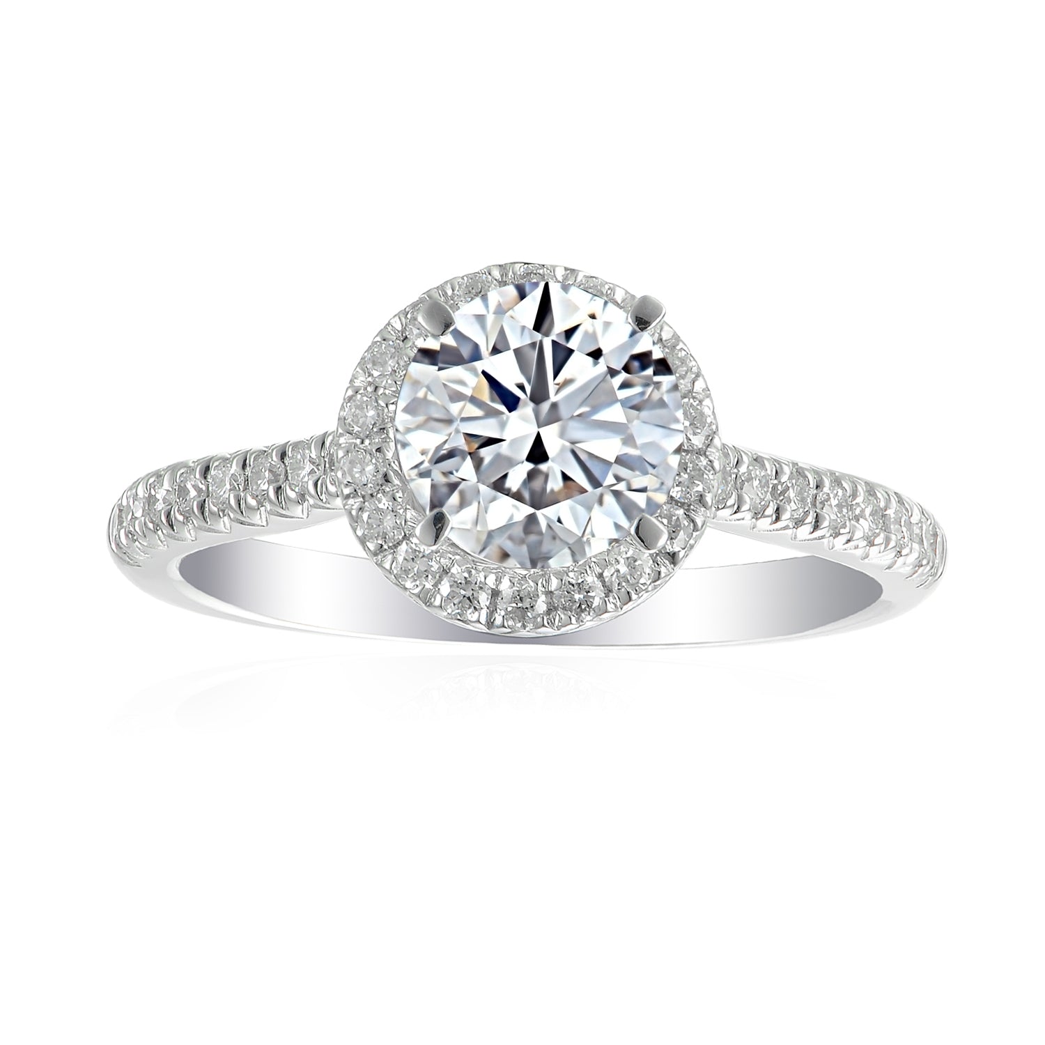 0.5 Carat Round Engagement Ring