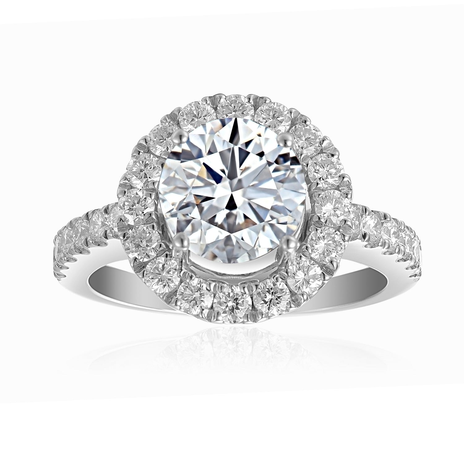 0.5 Carat Round Engagement Ring