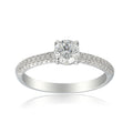 0.5 Carat Round Engagement Ring