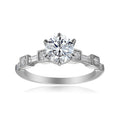 1 Carat Round Engagement Ring
