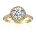 1 Carat Round Engagement Ring