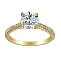 1 Carat Round Engagement Ring