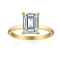 2 Carat Emerald Semi Mount Ring
