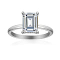 2 Carat Emerald Semi Mount Ring