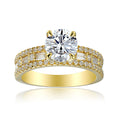 2 Carat Round Semi Mount Ring