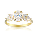 1.5 Carat Oval Semi Mount Ring