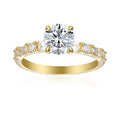 1 Carat Round Semi Mount Ring