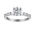 1 Carat Round Semi Mount Ring