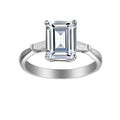 0.5 Carat Emerald Semi Mount Ring