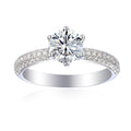 0.5 Carat Round Semi Mount Ring