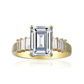2.5 Carat Emerald Semi Mount Ring