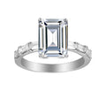2.5 Carat Emerald Semi Mount Ring