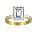2 Carat Emerald Semi Mount Ring