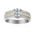 1 Carat Round Semi Mount Ring