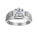1 Carat Round Semi Mount Ring