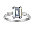 1.5 Carat Emerald Semi Mount Ring