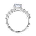2 Carat Emerald Engagement Ring