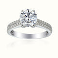 1 Carat Emerald Engagement Ring