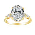 3 Carat Oval Semi Mount Ring