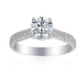 2 Carat Round Engagement Ring