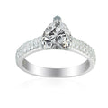 2 Carat Heart Engagement Ring