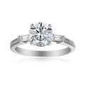 1 Carat Round Engagement Ring
