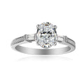 1 Carat Oval Engagement Ring