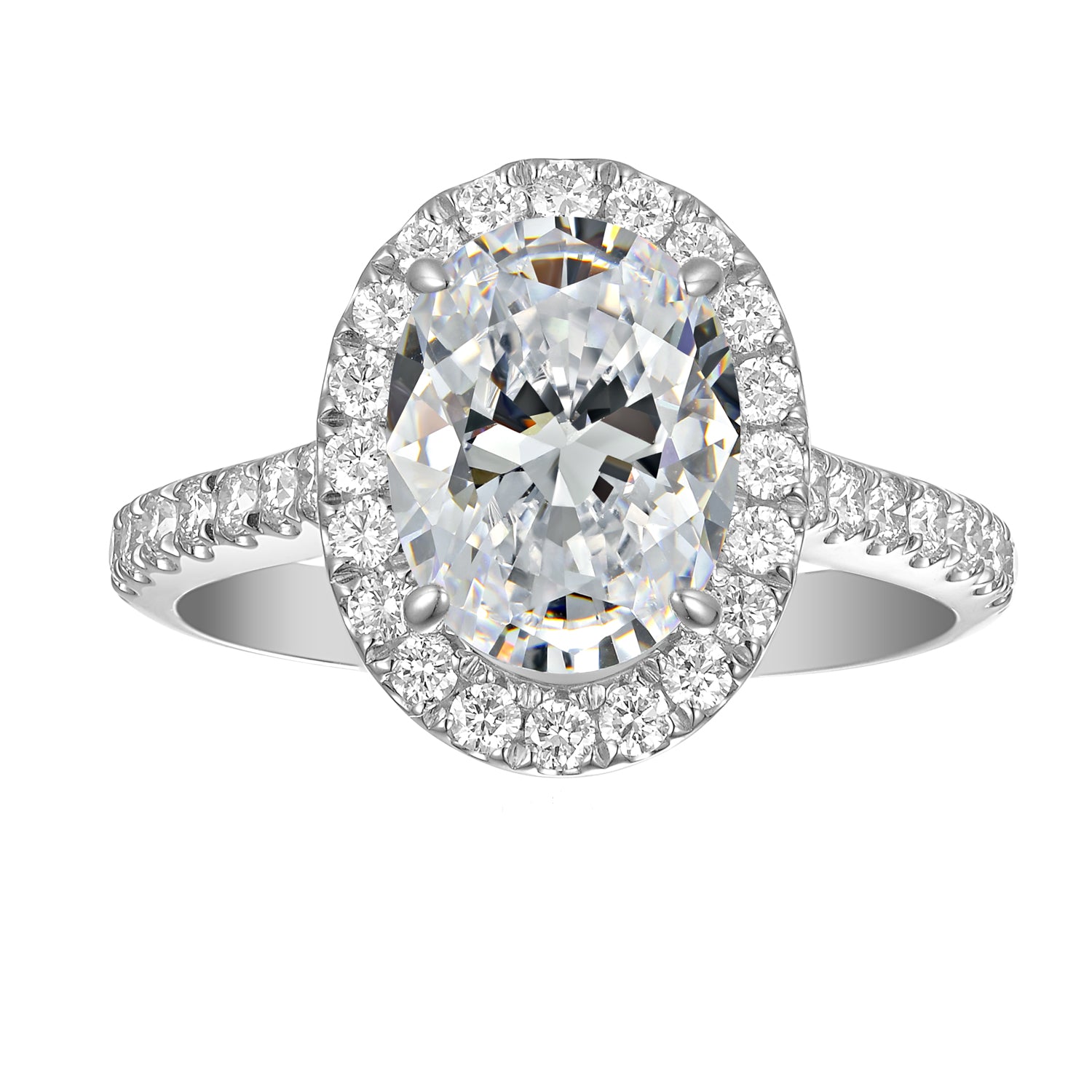 2 Carat Oval Engagement Ring
