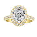 2 Carat Oval Engagement Ring