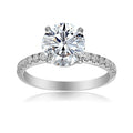 1 Carat Round Engagement Ring
