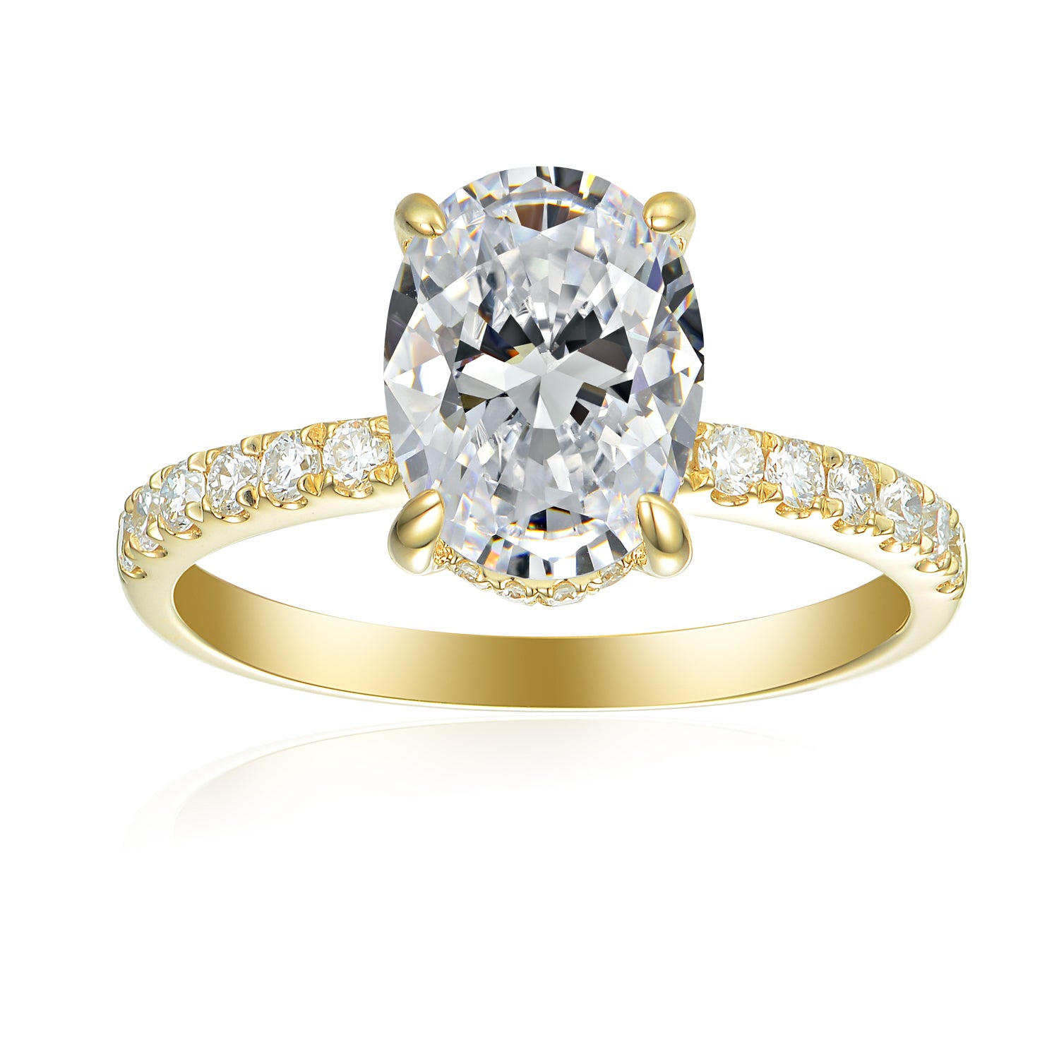 3 Carat Oval Engagement Ring