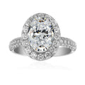 2 Carat Oval Engagement Ring