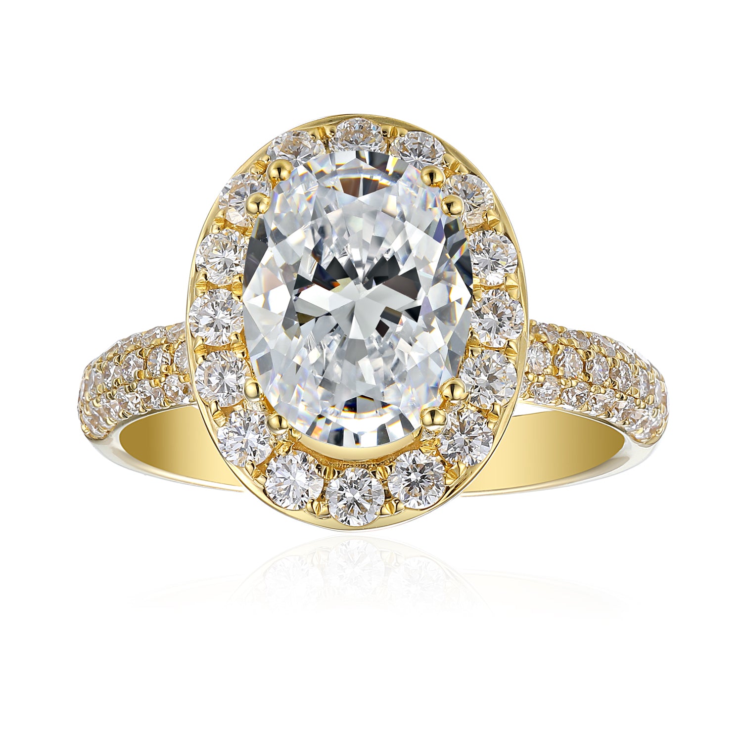 2 Carat Oval Engagement Ring
