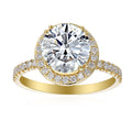 2 Carat Round Engagement Ring
