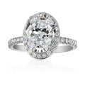 2 Carat Oval Engagement Ring