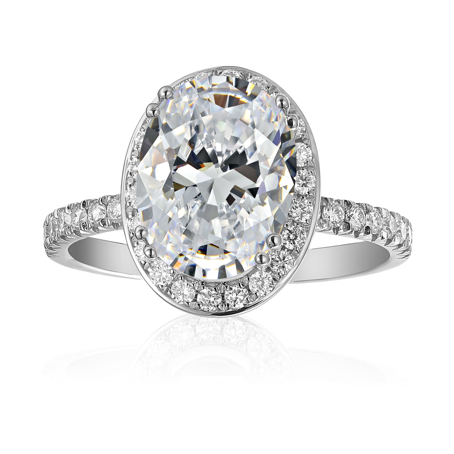 2 Carat Oval Engagement Ring