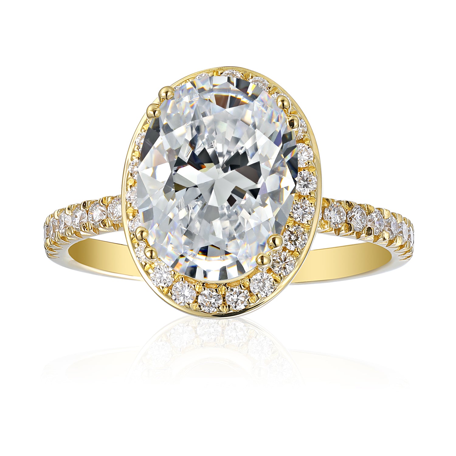 2 Carat Oval Engagement Ring
