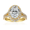 1.5 Carat Emerald Semi Mount Ring