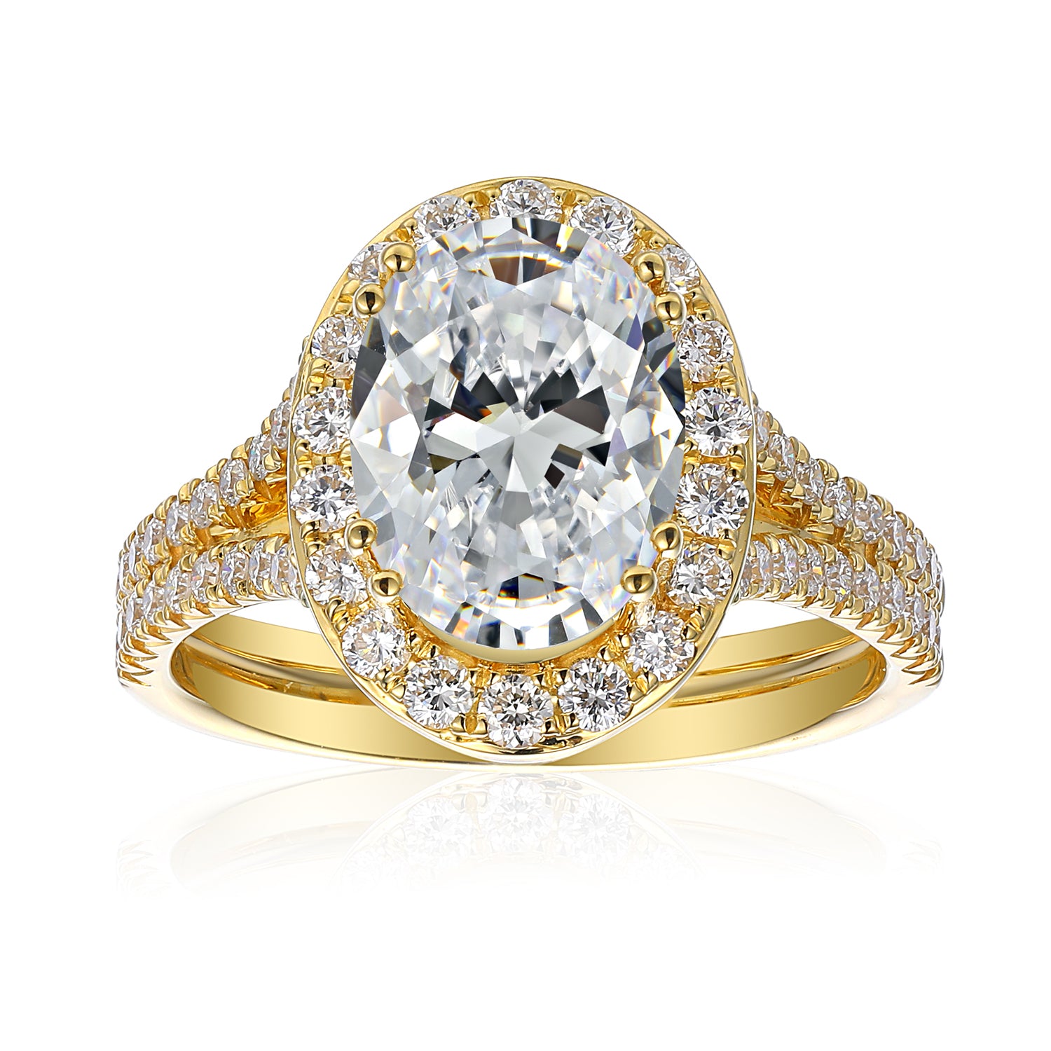 1.5 Carat Emerald Semi Mount Ring