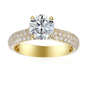 2 Carat Round Engagement Ring
