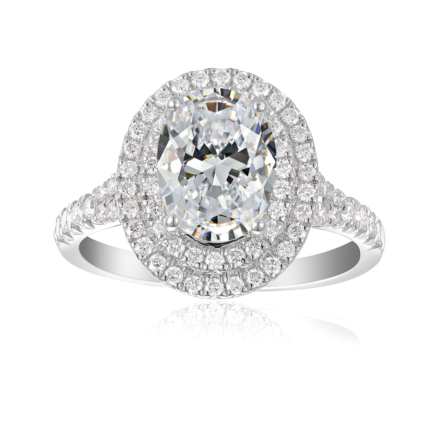 1.5 Carat Oval Engagement Ring